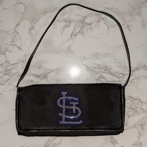St. Louis Cardinals Handbag Purse w/ Rhinestone ST
